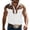 White, variant on IWRICH Western Sleeveless Shirts for Men Plus Size Collared Button down Tank Tops Cowboys Fashion Casual Tops White XL