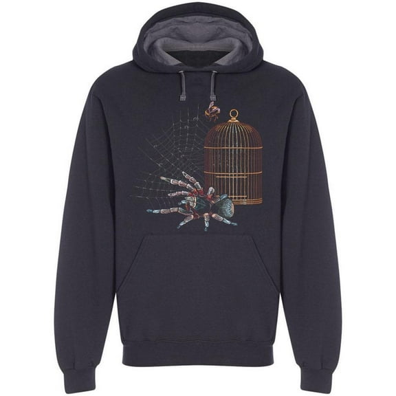 Colorful Tarantula With Bee Hoodie Men -Image by Shutterstock, Male x-Large
