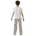 thumbnail image 5 of FORMRS Kids Pajama Pants with Pockets Size 11-12Y Boys Lounge Sleep Bottoms, Rainbow Stars Pattern, 5 of 8