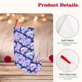 thumbnail image 4 of Sikiie pinkk flower crystal Skull Christmas Stockings,18 Inches Christmas Stockings Xmas Hanging Stockings for Family Christmas Decorations & Gifts, 4 of 7