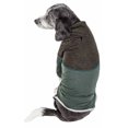 thumbnail image 4 of Pet Life Active 'Embarker' Heathered Performance Estiramiento en 4 direcciones Calentamiento de cuerpo completo en dos tonos, 4 of 7