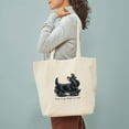 thumbnail image 3 of CafePress - Scottie Places Tote Bag - Unisex Canvas Tote Bag, Beige, 1-Piece, 3 of 7