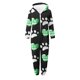 thumbnail image 4 of Mono de niña de manga larga con capucha y manga larga, pijama informal de invierno cálido, ropa de dormir para niña, mono de poliéster, 4 of 5