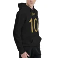 thumbnail image 4 of Sudadera con capucha de terciopelo para parejas, Kylian, campeón de Francia, fútbol, Mbappé, Mbappé, de primera calidad, hermosa cuerda con capucha para viajes, 4 of 5