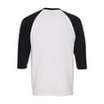 thumbnail image 3 of Gildan Heavy Cotton Three-Quarter Raglan Sleeve Baseball T-Shirt, 3 of 3