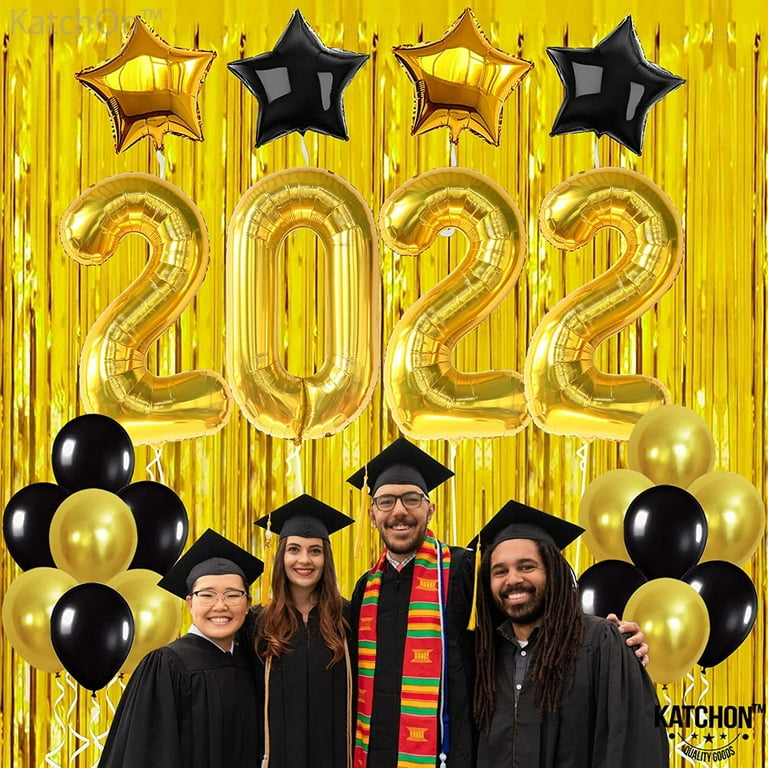 Graduation Party Decorations 2022,2022 Balloons,Black and Gold Graduation  Party Supplies are Perfect for your Graduation Decor 