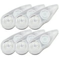 thumbnail image 1 of 6 Pcs Rubans de Correction Occultants Rubans de Correction pour Étudiants Distributeur Transparent Rubans de Correction, 1 of 1