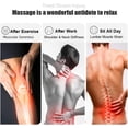 thumbnail image 4 of SALIHERI Fascia Muscle Roller, Cellulite Massager & Self-Massage Tool for Cellulite, Sore Muscles, Neck, Leg, Back, Deep Tissue Massage Stick, Orange, 4 of 6