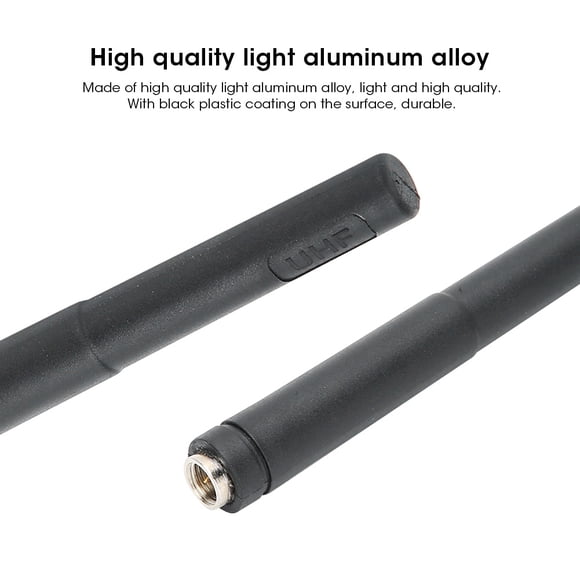 Antena Duradera De Aluminio PD680 UHF 400-470MHZ Para Hytera X1e TV FM Radio Suministros De Aluminio