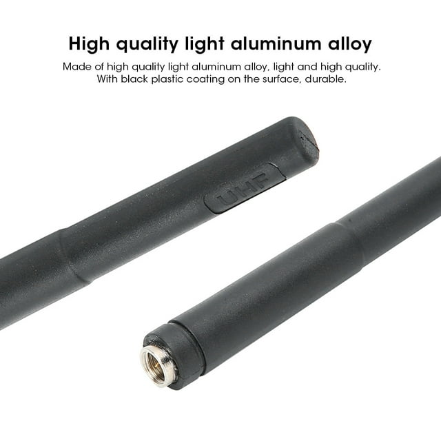 Antena Duradera De Aluminio PD680 UHF 400-470MHZ Para Hytera X1e TV FM Radio Suministros De Aluminio
