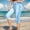 Swimwear-547Multicolor, variant on Xdegoge Swim Bottoms for Women High Waisted Swim Capris Board Shorts Swimwear Leggings Daisy Floral Print Tummy Control Slimming Modest Water Sports