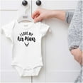 thumbnail image 5 of US Air Force I Love My USAF Man Bodysuit Jumper Girls Infant Baby Brisco Brands 6M, 5 of 6