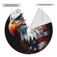 thumbnail image 2 of Sikiie USA Bald Eagle 30-48 inches {designName} Print Christmas Tree Skirt Snowman Xmas Tree Skirt with Edge Christmas Decorations for Holiday Party48", 2 of 7