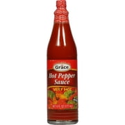Grace Hot Pepper Sauce, 6 oz Bottle