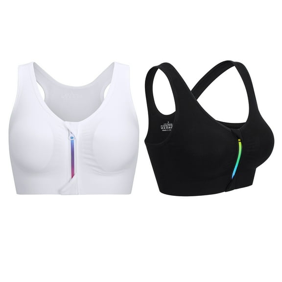 Women's Mesh Racerback Bra, Sports Bra with Max Support for Women, Moisture-Wicking Athletic Sports Bra