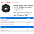 thumbnail image 2 of Drive Belt Tensioner Pulley - Compatible with 2007 - 2012 Chevy Avalanche 2008 2009 2010 2011, 2 of 2