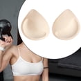 thumbnail image 3 of hengtong 2 Pieces Womens Nylon Bra Pads Breathable Comfortable Inserts Breast Enhancers for Underwear Swimwear Sports Bra Skin Color 3cm thick, 3 of 8