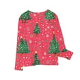 thumbnail image 6 of Christmas Shirts for Kids Kid Christmas Shirt Girl Christmas Shirts for Boys Girls Long Sleeve Prints Shirts Christmas Crewnecks Tops Dressy Casual Blouses Clothes, 6 of 6