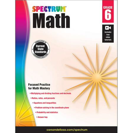 Spectrum Spectrum Math Workbook, Grade 6 160