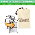 thumbnail image 3 of GoSports Giant 3.5inch Wooden Playing Dice Set Family Outdoor Backyard Lawn Game, 3 of 7