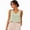 Light Green, variant on Carlikeit Women's Linen Blend V Neck Crop Tank Top Sleeveless Casual Summer Top