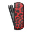 thumbnail image 1 of Étui en Cuir pour IQOS 3 Duo Pochette de Protection Complète pour IQOS 3.0 multi Remplaçable Texture Léopard Étui Portable à Porte Latérale Rouge, 1 of 7