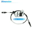 thumbnail image 4 of Unique Bargains No.33820-52481 Automatic Transmission Gear Shifter Cable for Toyota Yaris 2006-2016 Gearshift Control Lever Selctor, 4 of 4