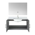 thumbnail image 3 of 36 In. W X 22 D Dark Grey Bathroom Vanity With Marble Top & Faucet, Led Mirror, To Scratches And Stains Bath Top, Scratch Stain Construction, 3 of 6