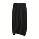 thumbnail image 1 of Gibobby ganchos para faldas con pinzas Falda de punto de lana gruesa de otoño e invierno para mujer, falda larga recta a la cadera torcida(Negro， Talla única), 1 of 4