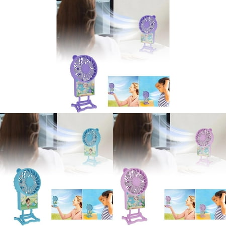 

A Must Have MINI Small Fan For Summer With Convenience Of Handheld/stand Allowing You To Always Have A Refreshing And Comfortable Feeling! Mini Fan for Desk Mini Fan Usb Battery Operated Fan for