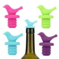 thumbnail image 1 of densenon Little Bird Wine Bottle Stopper , Cute, Fun, Decorative 4pcs, 1 of 7