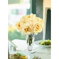 thumbnail image 2 of Serene Spaces Living DIY Vase Kit: Faux Peach Tea Flower Bouquet & Vase, 2 of 3