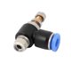 thumbnail image 2 of Conector de tubo de empuje de 8 mm con rosca macho 1/8 BSP, acoplador de válvula de controlador de velocidad, 2 of 4
