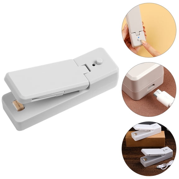 NICERIO Portable Lightweight Plastic Heat Sealer Machine for Food Bags and Packaging, Easy to Use and Compact