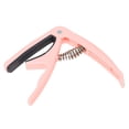 thumbnail image 1 of icolorfuled Guitar Capo for Acoustic and Electric Guitars Adjustable Spring Tension Pink Color Fits All String Instruments, 1 of 6