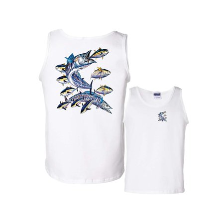 Wahoo Shorts - Wahoo Fish Albacore Yellowfin Fishing Tank Top