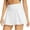White, variant on Women Tennis Skirts Inner Shorts Elastic Sports Skorts With Pockets Maternity Skirt Long Skirt with Pockets Women's plus Skirts Corduroy Mini Skirt Ballet Skirts Mini Crib Skirt Poodle Skirt for Girls