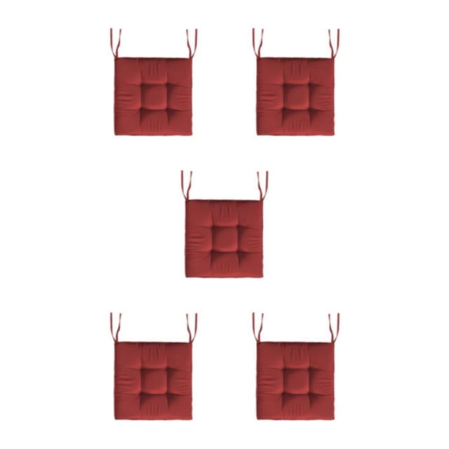 Wosthever Cojines Para Sillas - Afelpados Y Cómodos Diseñados Para La Comodidad Cojines Para Sillas Suaves Y Cómodos Vino Rojo Type2 NO2