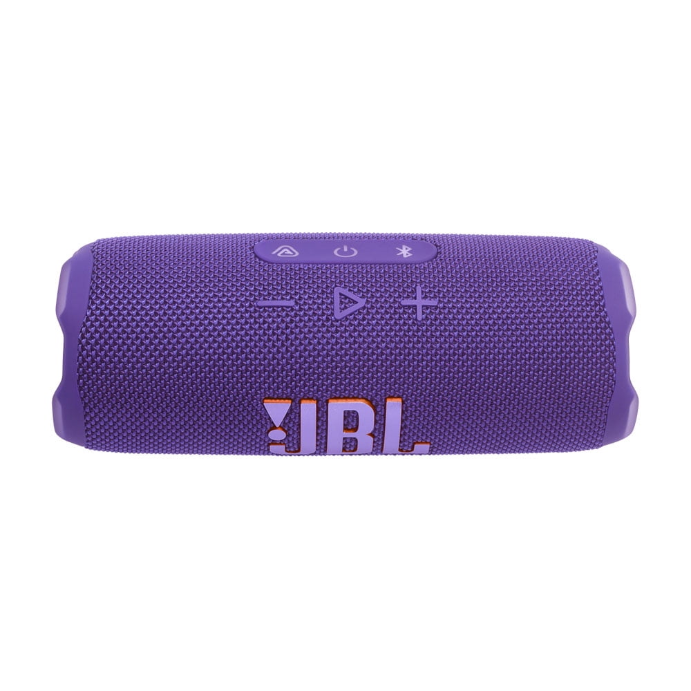 JBL FLIP 7 Waterproof Portable Speaker Bundle with gSport Carbon Fiber Case (Purple)