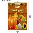 thumbnail image 3 of FMSHPON Thanksgiving Fruit BasketPumpkin Vegetables Sunflower Clipboard Hardboard Wood Nursing Clip Board and Pull for Standard A4 Letter 13x9 inches, 3 of 7