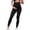 Black, variant on Gyujnb High Waist Full Belly Support Maternity Leggings Seamless Stretch Fabric Yoga Fitness Loungewear Casual Daily Pregnancy Pants,M