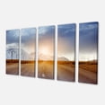 thumbnail image 2 of Straight Road under Blue Sky - Large Landscape Canvas Art, 2 of 3