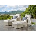 thumbnail image 4 of Alaterre Furniture Canaan All-Weather Wicker Outdoor Armchair with Cushions, 4 of 10