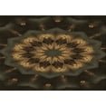 thumbnail image 1 of Ahgly Company Indoor Rectangle Patterned Red Dirt Brown Area Rugs, 5' x 7', 1 of 6