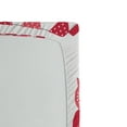 thumbnail image 2 of Ambesonne Animal Fitted Sheet, Romantic Owls Arrows Art, Queen Size, Red White, 2 of 2