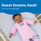 thumbnail image 2 of Pijama de sueño para bebé Magic Sleepsuit talla grande 18-21 lb, rosa, 2 of 7