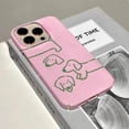 thumbnail image 2 of Funda de perro salchicha Rosa Simple para IPHONE, funda acrílica dura para teléfono móvil, 15PRO MAX, 14, 13 PRO, 13 PRO MAX, 15, 15PLUS, 15PRO, 2 of 5
