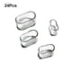 thumbnail image 5 of Injueey 24 fundas elegantes para patas de silla, gruesas y de fácil instalación, tapas ovaladas para patas de silla y . Decoración del hogar, 5 of 6