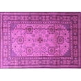 thumbnail image 1 of Ahgly Company Indoor Rectangle Persian Purple Traditional Area Rugs, 5' x 7', 1 of 4