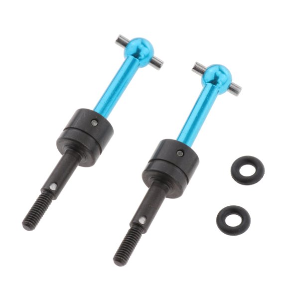 2Pcs Metal RC Universal Drive Shaft Joints 02 1:10 Scale High Accessories